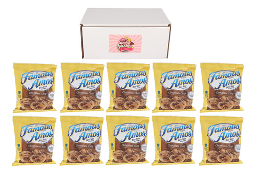 Famous Amos Belgium - Galletas Con Chispas De Chocolate, Bol