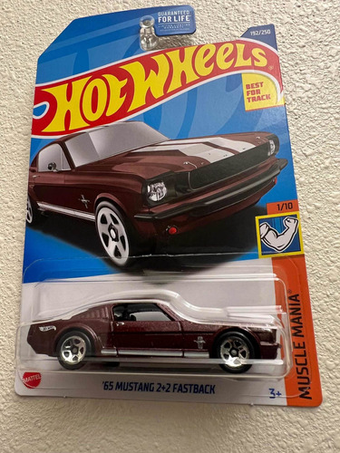 Hot Wheels 1/64 1965 Mustang 2+2 Fastback Muscle Mania 2021