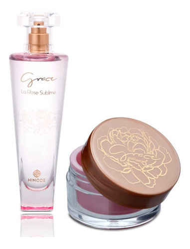 Imagem 1 de 9 de Perfume Grace La Rose Sublime + Sérum Para Mãos Grace Larose