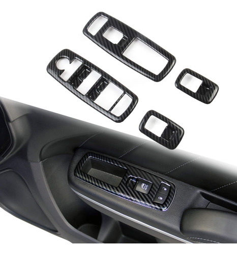 Crosselec Panel Ajuste Fibra Carbono Para Ventana Dodge 300