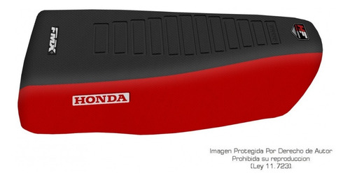 Funda De Asiento Honda Cr 480 Modelo Hf Antideslizante Grip Fmx Covers Tech Linea Premium Fundasmoto Bernal