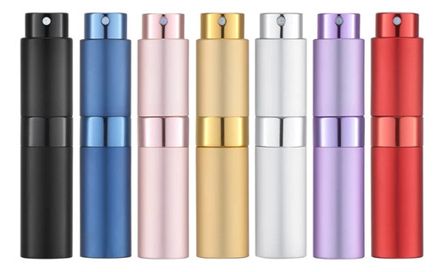 Perfumeros Recargables Muestra Perfume Frasco 10 Ml X10 Unid
