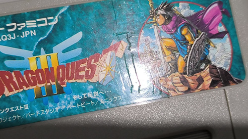 Dragon Quest 3 Iii Super Famicom Snes (Usado)