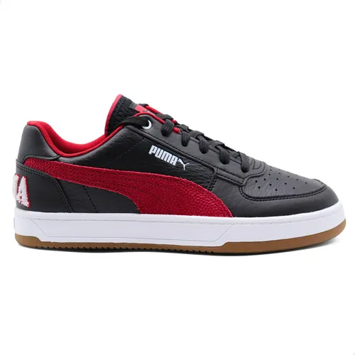 Puma black red sneakers hot sale