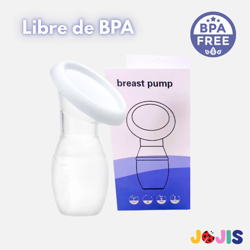 Extractor Recolector Leche Materna Manual Bebes Libre De Bpa