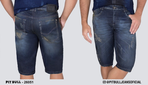 Bermuda Masculina Pit Bull Jeans 26051