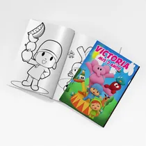Comprar Libritos Para Colorear Personalizados En Bolsita X10 Pocoyo
