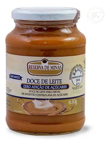 Doce De Leite Diet 630g - Zero Adição De Açúcar