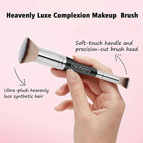 Brochas De Maquillaje Brocha Plana De Doble Punta Para Base