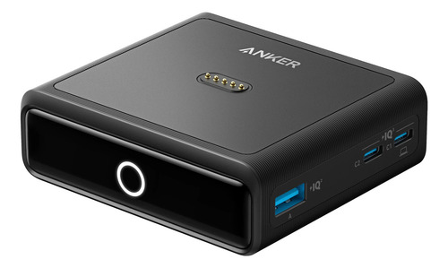 Anker Base De Carga Rapída Para Prime 100w 4 Puertos Cargado Color Negro