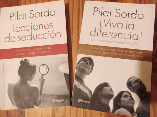 2 Libros De Pilar Sordo+ 1 De Regalo!! 