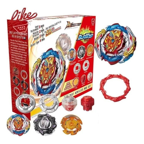 Beyblade Dynamite Achilles Zest B-201. Nuevo Trompo 2023!!!