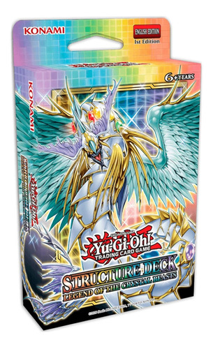 Yu-gi-oh! Structure Deck Legend Of The Crystal Beasts Inglés