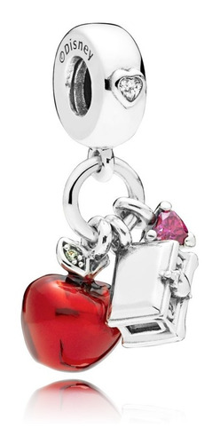 Charm Pandora Corazón Manzana Blanca Nieves  Original +kit