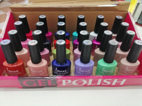 Imagen 4 de 6 de Esmalte Semipermanentes Ushas X Caja De 24 Unidades
