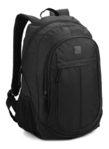 Mochila Juvenil Masculina Denlex Cor Preto