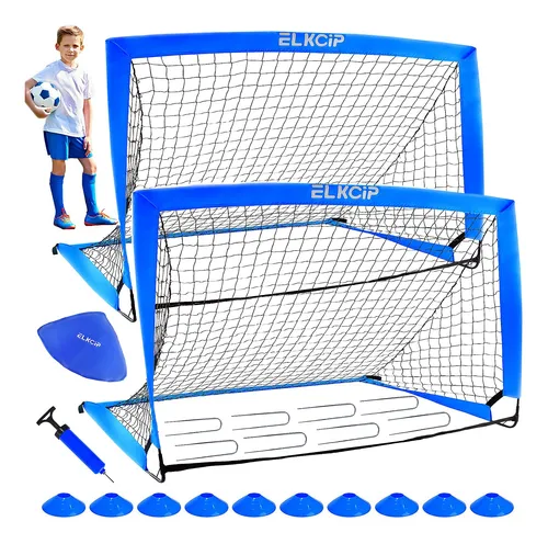 comprar Porterias De Futbol Para Ninos Para Patio Trasero, 2 Redes D