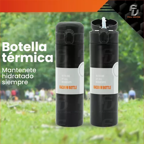 Botella Térmica Sport 500ml Acero Inoxidable Termo Para Agua