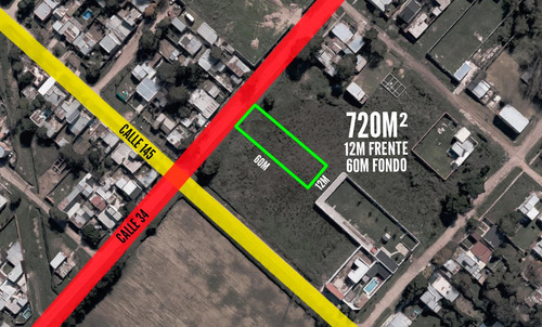 Terreno En Venta - 720mts2 - Barrio Gambier