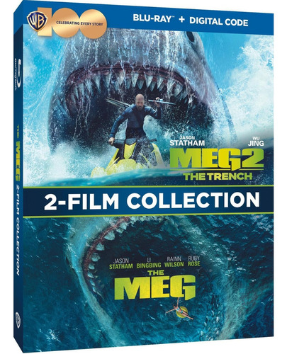 Megalodón 1 Y 2 - Blu-ray - 2xbd25 Latino