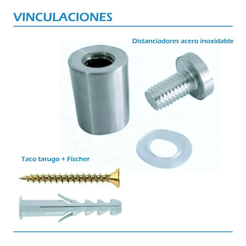 Imagen 4 de 10 de Placa Negra Trasera Para Domiciliaria + Kit De Instalación