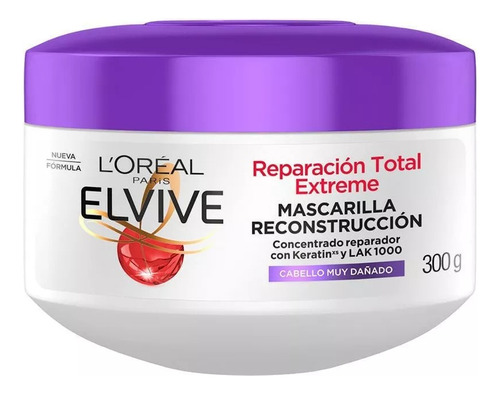 Crema Tratamineto Loreal Elvive Reparación Total Extreme