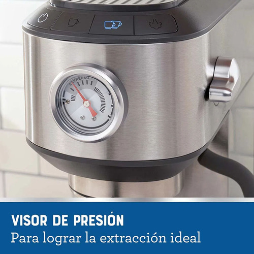 Cafetera De Espresso Oster Compacta Bvstem7200 Accesorios