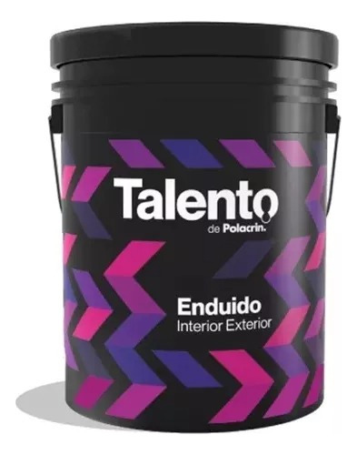 Enduido Interior Exterior Talento 10 Litros - Polacrin