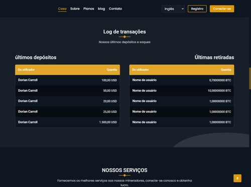 Sistema De Mineração De Criptografia Em Nuvem