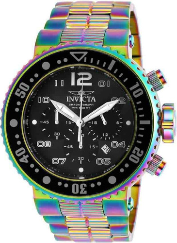 Reloj  Pro Diver 25078 Para Hombre Cronógrafo Con Esfera