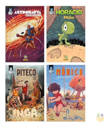 Coleção Graphics Msp Kit Com 4 Histórias Em Quadrinhos, Editora Panini