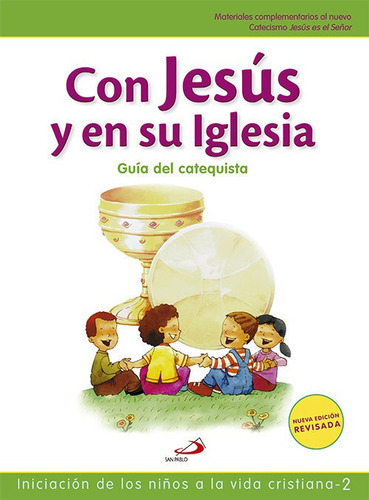 Con JesÃÂºs en su Iglesia - GuÃÂa del catequista, de Miguélez Miguélez, Vicente. Editorial SAN PABLO EDITORIAL, tapa blanda en español