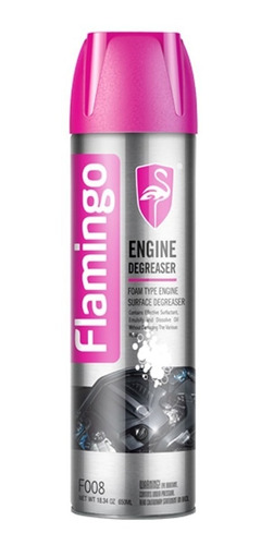 Spray Desengrasante De Motor Espuma 650ml Flamingo F008