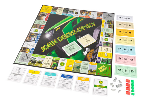 Juego De Mesa Tomy John Deere-opoly