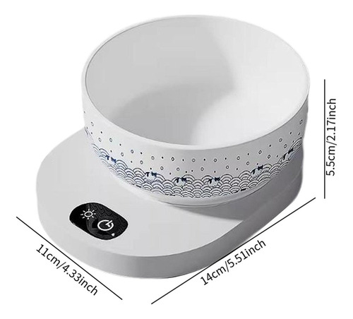 M Cuenco Calentado For Comida De Gatos, Cuenco De Agua Usb,