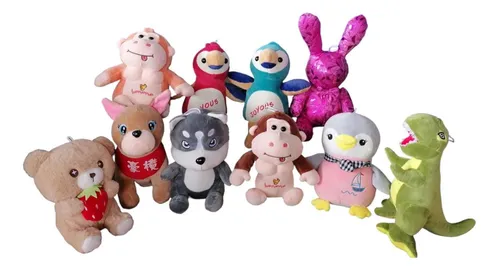 Peluche Mayoreo Econ mico 30 Piezas De 23 Cm Aprox Algunos