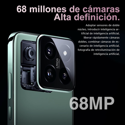 2025 Smartphone Dual Sim Taplet M15 Pro 512gb+12gb Android Últimas Ofertas Soporta Red 5g Android 14 Pantalla Ultra Hd De 6,8 In