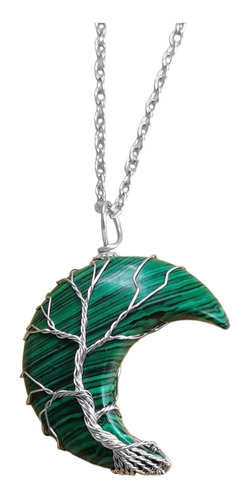 Life Tree Moon Collares Para Mujeres Niñas