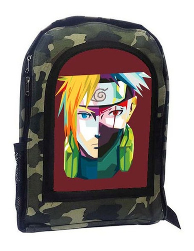 Mochila Camuflada Naruto Uzumaki A17