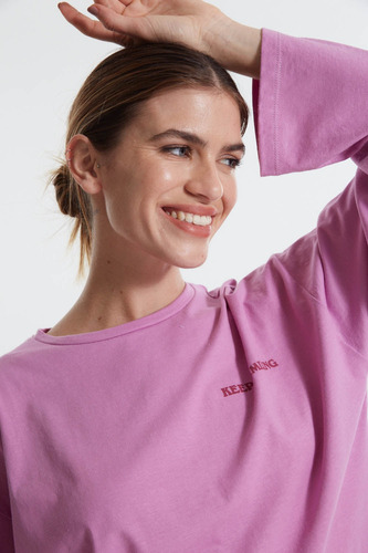 Remera Crop Simile - Pitaya Mujer System