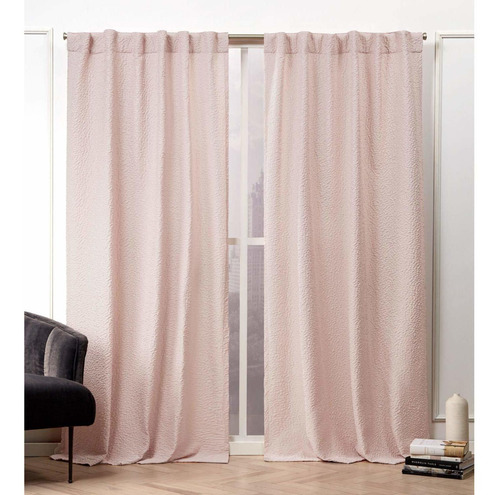 Matelass Texturizado Panel De Cortina, 50x96, Blush, 2 ...