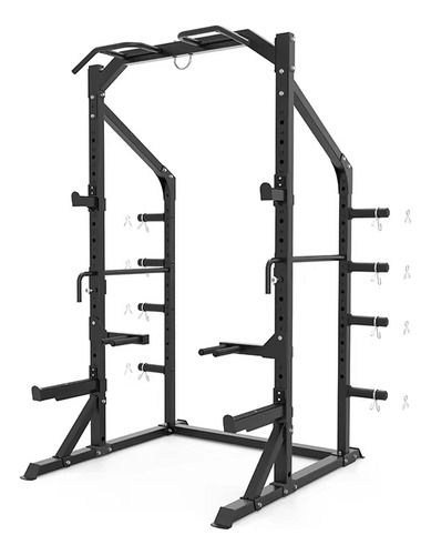 Jaula Half Rack Soporte Olímpico Multifunción - Mx-hr705