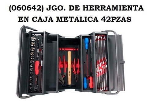 Caja De Herramientas De 42pzas Jetech 060642