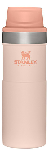 Vaso térmico Stanley Classic Trigger-Action Travel liso color limestone 473mL