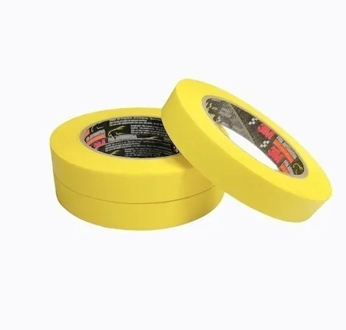 12 Uni X Cinta 3m Amarilla Fita Masking Tape Enmascarar Auto