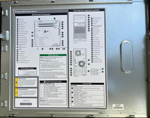 Hp Ml30 G9 Xeon E3-1220 1tb - Servidor Proliant (Usado)