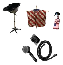 Comprar Kit Lavacabeza Portatil + Capa + Rociador + Duchador Negro