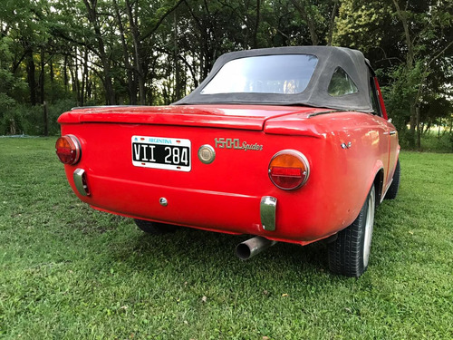 Se Trata De Una Coupé1500 Spider Casi Única En El País