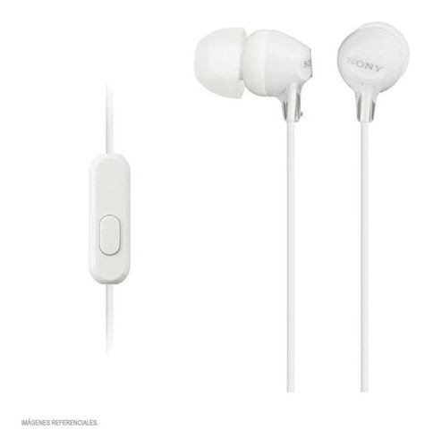 Sony Audifonos Ex15ap/w Blanco