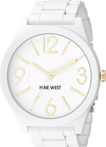 Reloj Nine West Original Reloj Blanco